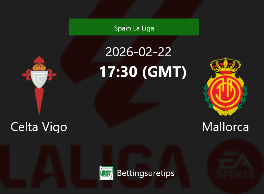 Celta Vigo vs Mallorca Prediction Betting Tips & Correct Score