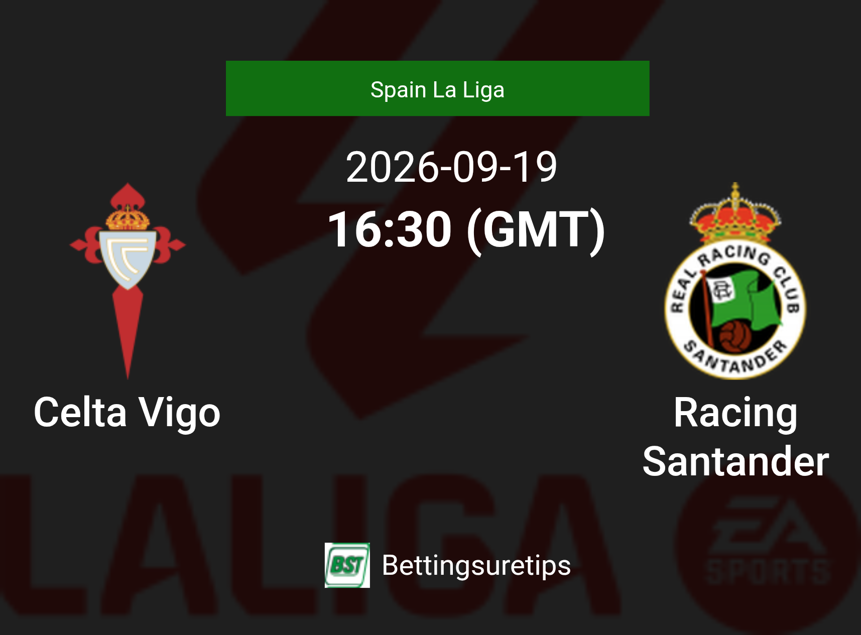 Celta Vigo vs Racing Santander Prediction Betting Tips & Correct Score