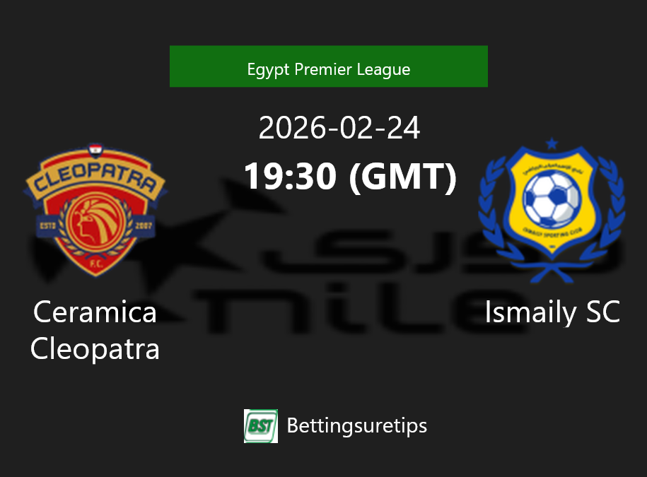 Ceramica Cleopatra vs Ismaily SC Prediction Betting Tips & Correct Score