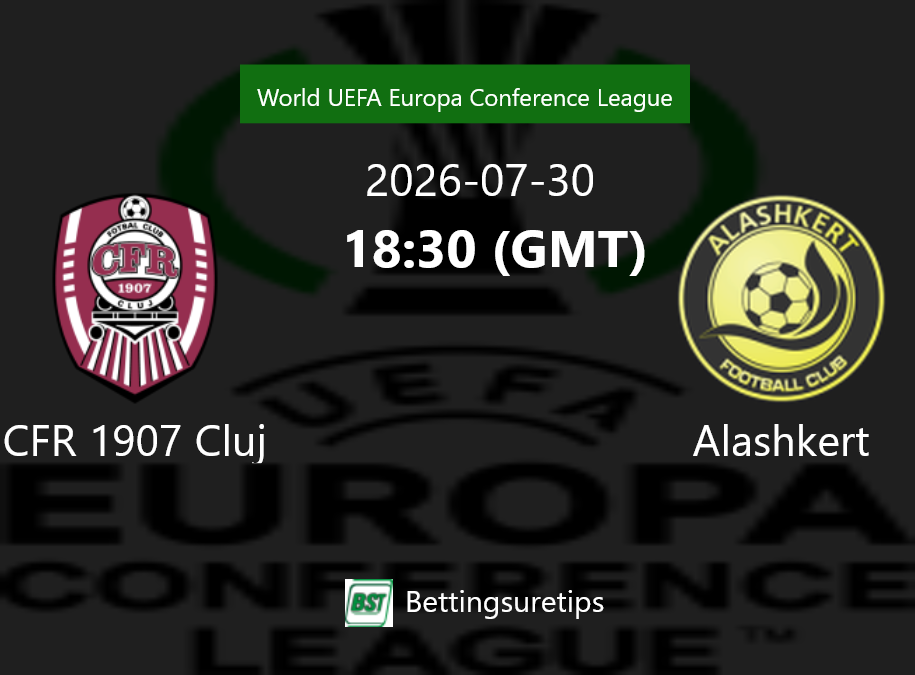 CFR 1907 Cluj vs Alashkert Prediction Betting Tips & Correct Score