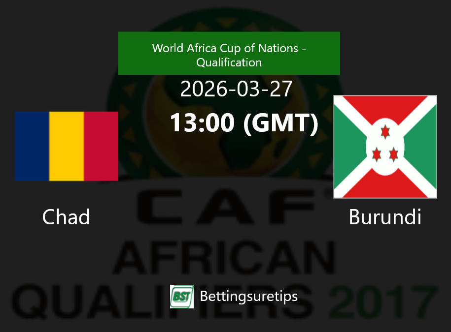 Chad vs Burundi Prediction Betting Tips & Correct Score