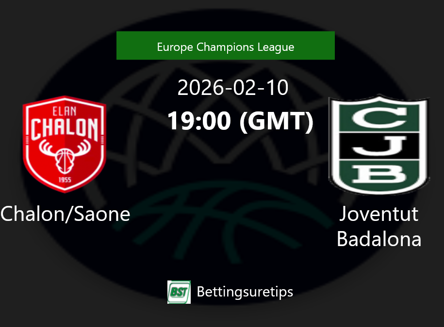 Chalon/Saone vs Joventut Badalona Prediction and Pick - Europe Champions League