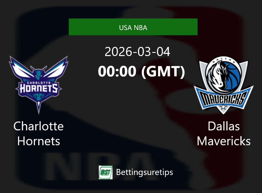 Charlotte Hornets vs Dallas Mavericks Prediction and Pick - USA NBA