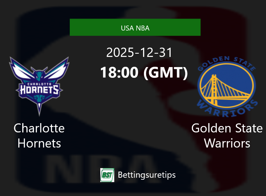 Charlotte Hornets vs Golden State Warriors Prediction and Pick - USA NBA Charlotte Hornets vs Golden State Warriors Prediction and Pick - USA NBA