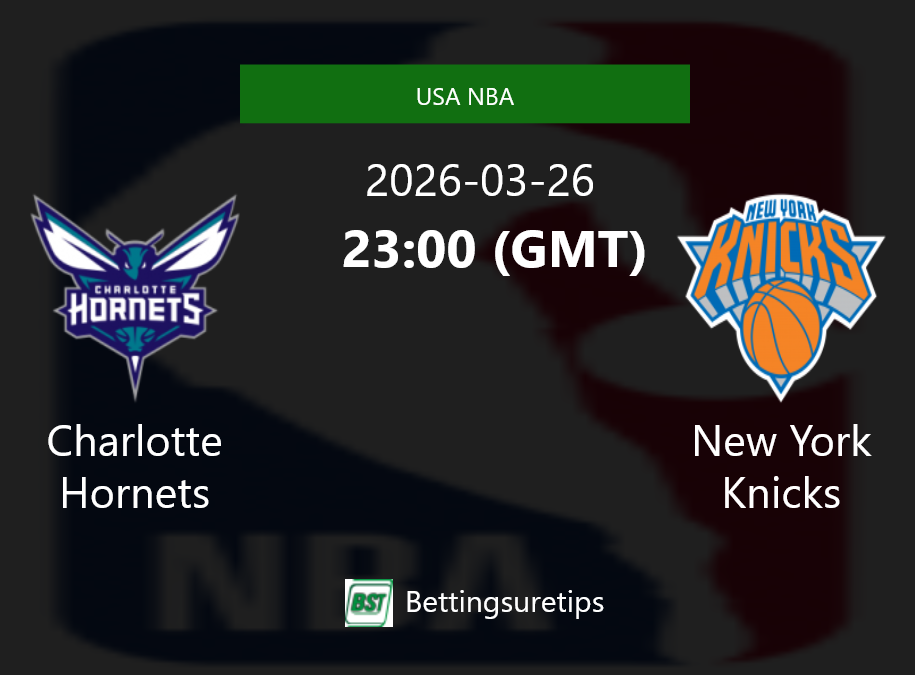 Charlotte Hornets vs New York Knicks Prediction and Pick - USA NBA
