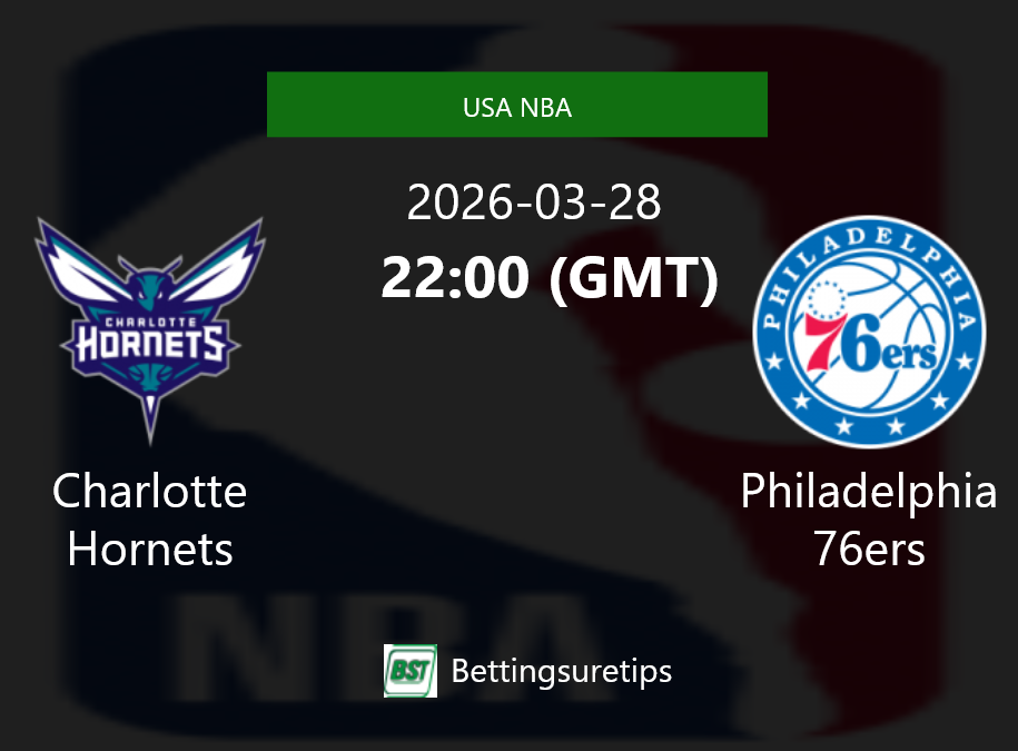 Charlotte Hornets vs Philadelphia 76ers Prediction and Pick - USA NBA Charlotte Hornets vs Philadelphia 76ers Prediction and Pick - USA NBA