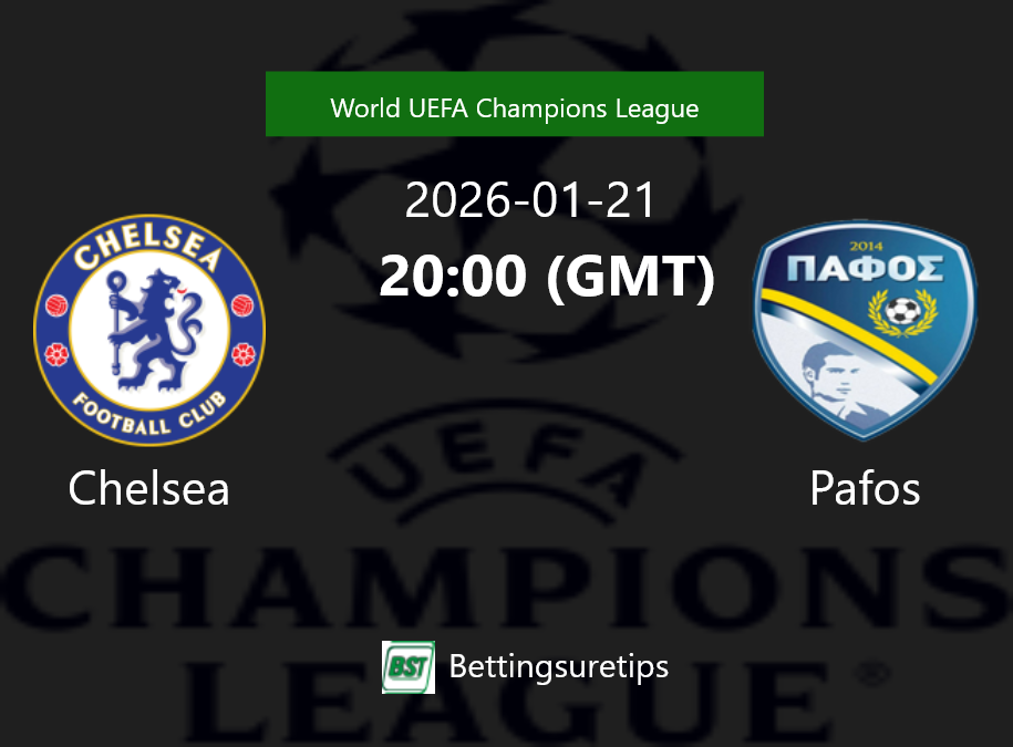 Chelsea vs Pafos Prediction Betting Tips & Correct Score