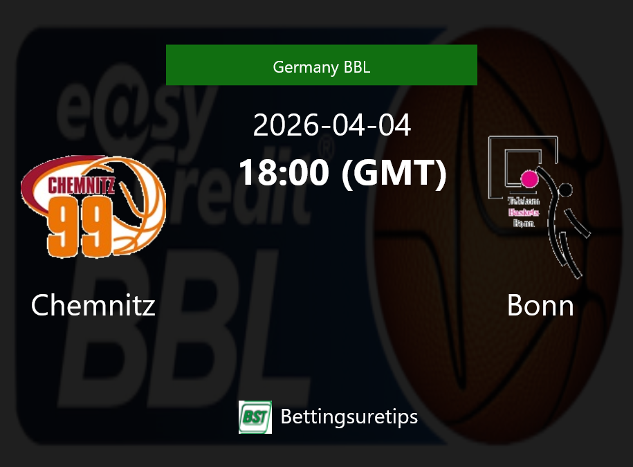 Chemnitz vs Bonn Prediction and Pick - Germany BBL