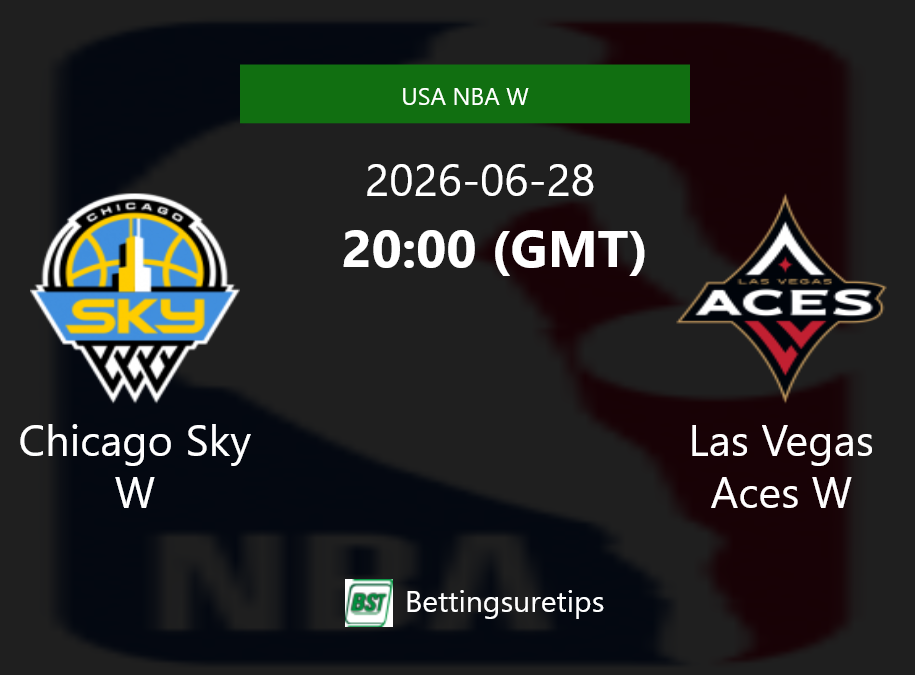 Chicago Sky W vs Las Vegas Aces W Prediction and Pick - USA NBA W