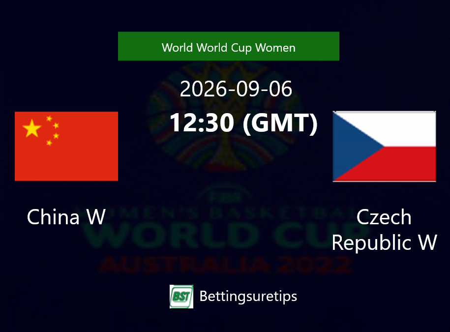 China W vs Czech Republic W Prediction and Pick - World World Cup Women