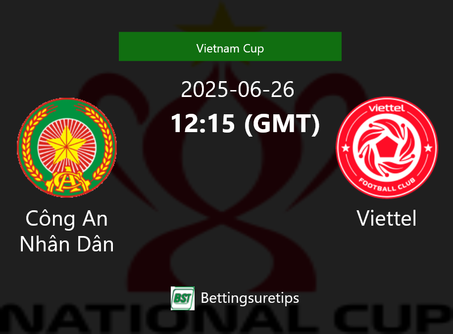 Công An Nhân Dân vs Viettel Prediction Betting Tips & Correct Score
