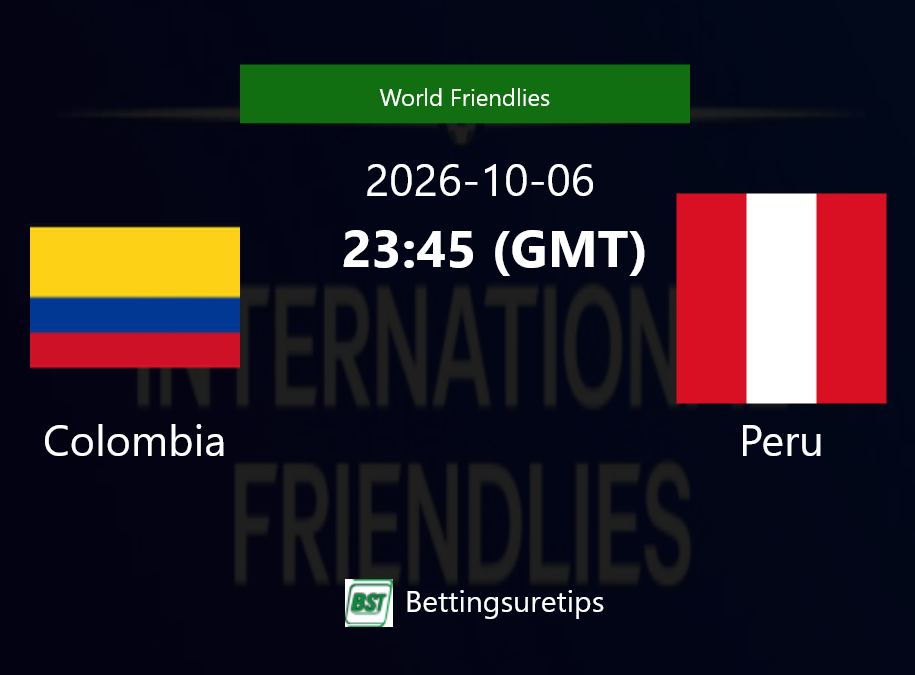 Colombia vs Peru Prediction Betting Tips & Correct Score