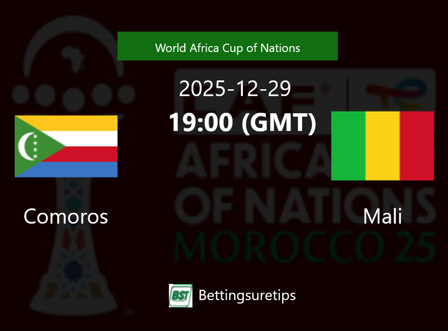 Comoros vs Mali Prediction Betting Tips & Correct Score