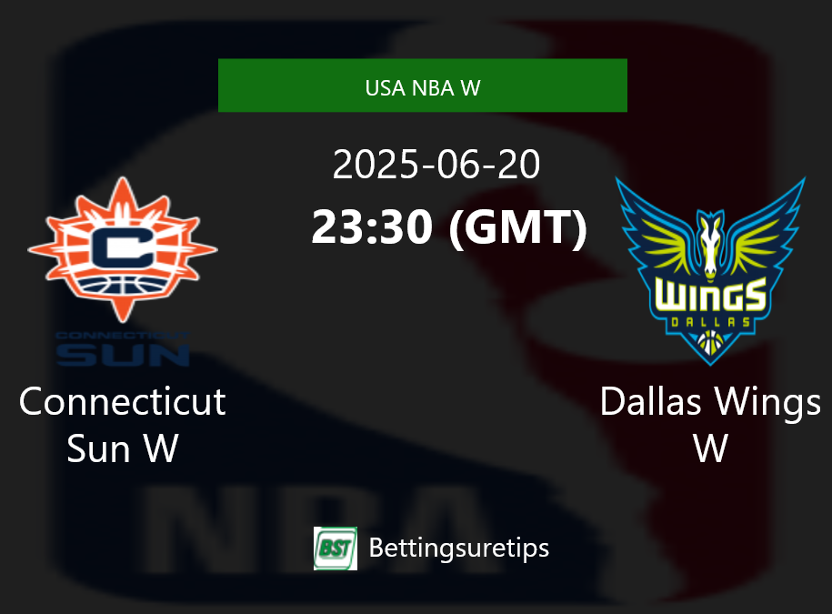 Connecticut Sun W vs Dallas Wings W Prediction and Pick - USA NBA W