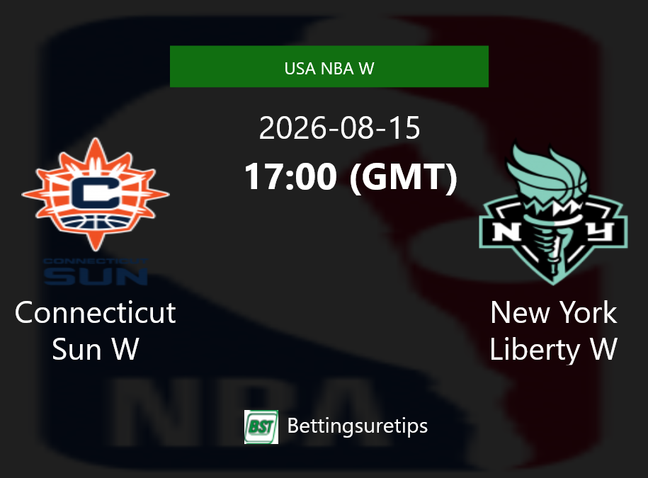Connecticut Sun W vs New York Liberty W Prediction and Pick - USA NBA W