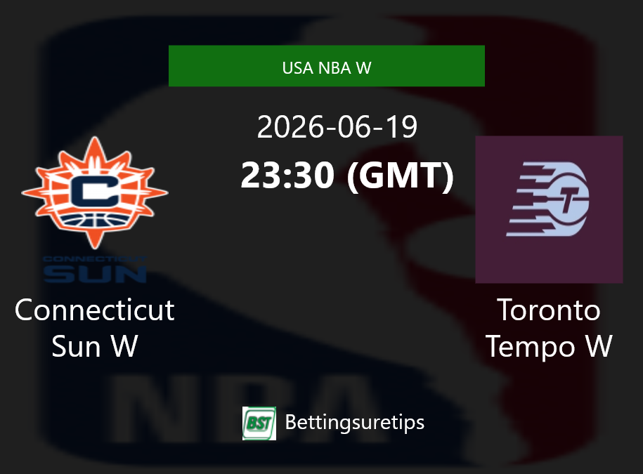Connecticut Sun W vs Toronto Tempo W Prediction and Pick - USA NBA W Connecticut Sun W vs Toronto Tempo W Prediction and Pick - USA NBA W