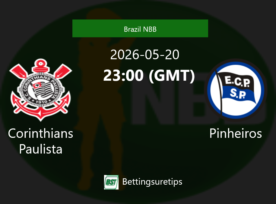 Corinthians Paulista vs Pinheiros Prediction and Pick - Brazil NBB Corinthians Paulista vs Pinheiros Prediction and Pick - Brazil NBB