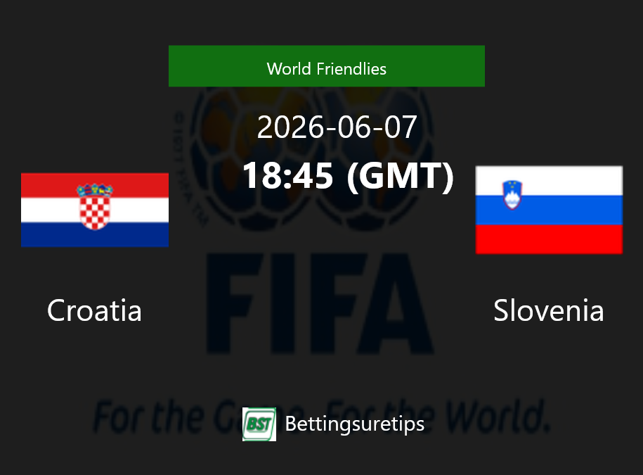 Croatia vs Slovenia Prediction Betting Tips & Correct Score