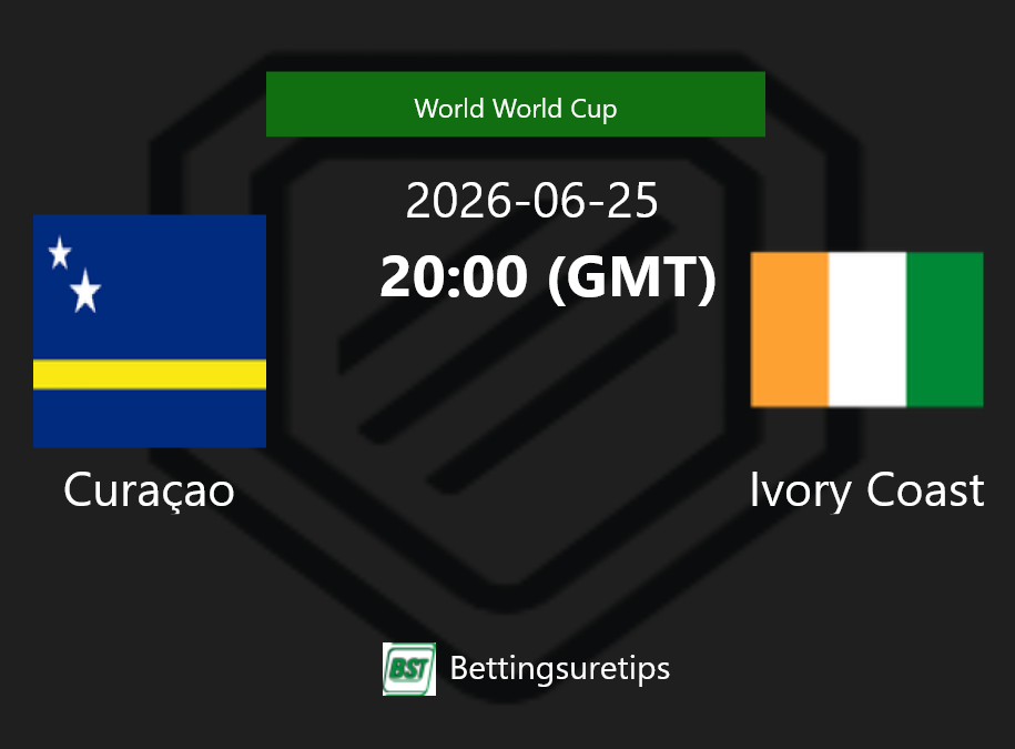 Curaçao vs Ivory Coast Prediction Betting Tips & Correct Score