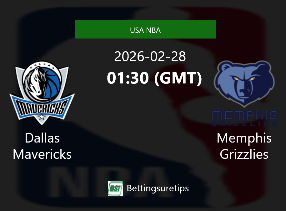 Dallas Mavericks vs Memphis Grizzlies Prediction and Pick - USA NBA