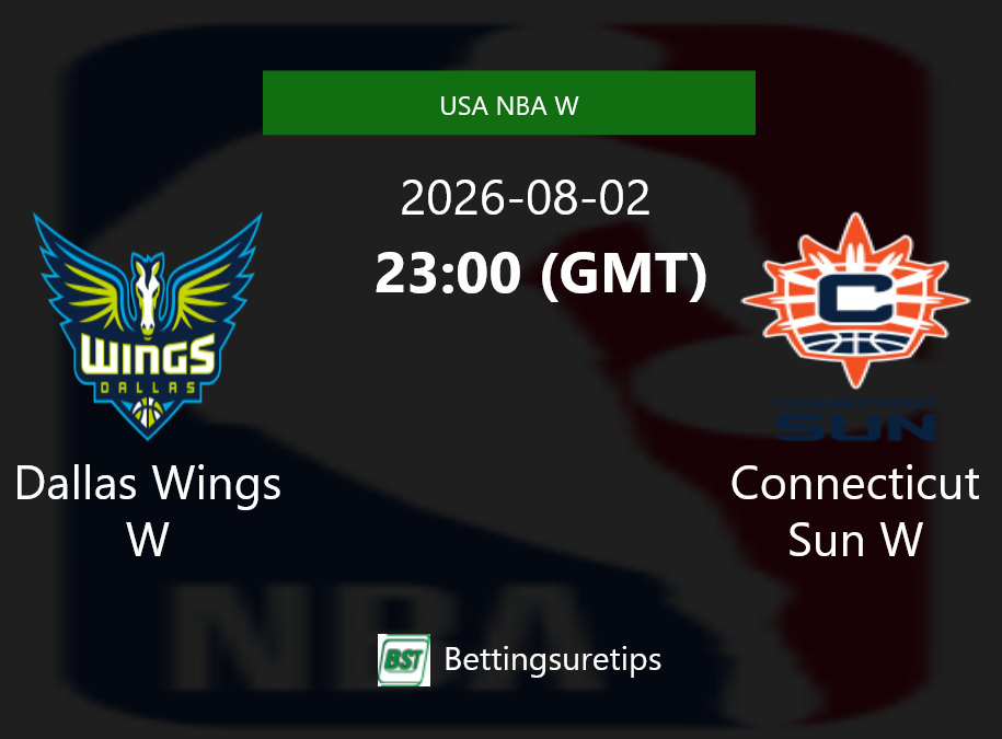 Dallas Wings W vs Connecticut Sun W Prediction and Pick - USA NBA W