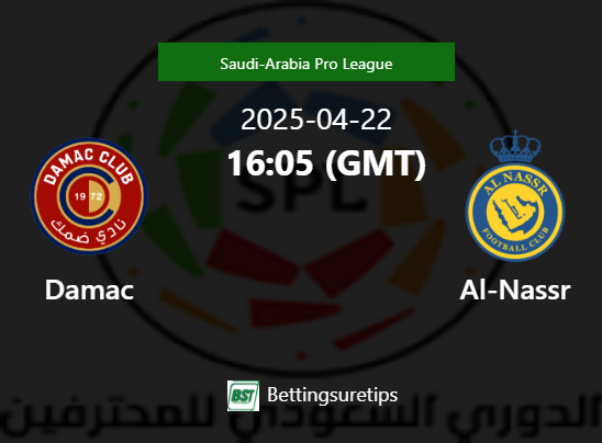 Damac vs Al-Nassr Prediction Betting Tips & Correct Score