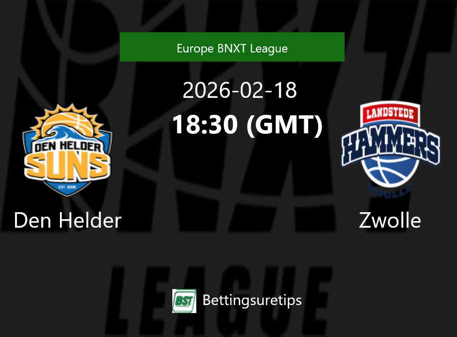 Den Helder vs Zwolle Prediction and Pick - Europe BNXT League