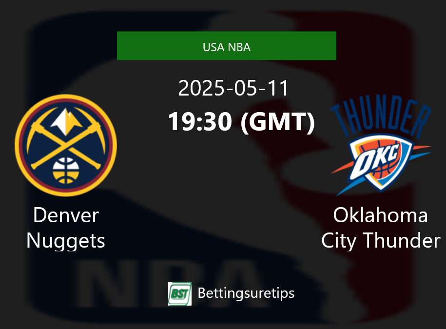 Denver Nuggets vs Oklahoma City Thunder Prediction and Pick - USA NBA