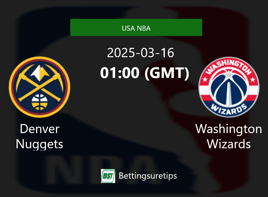 Denver Nuggets vs Washington Wizards Prediction and Pick - USA NBA