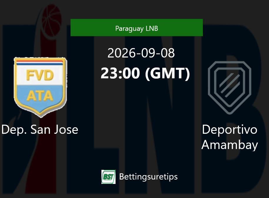 Dep. San Jose vs Deportivo Amambay Prediction and Pick - Paraguay LNB Dep. San Jose vs Deportivo Amambay Prediction and Pick - Paraguay LNB