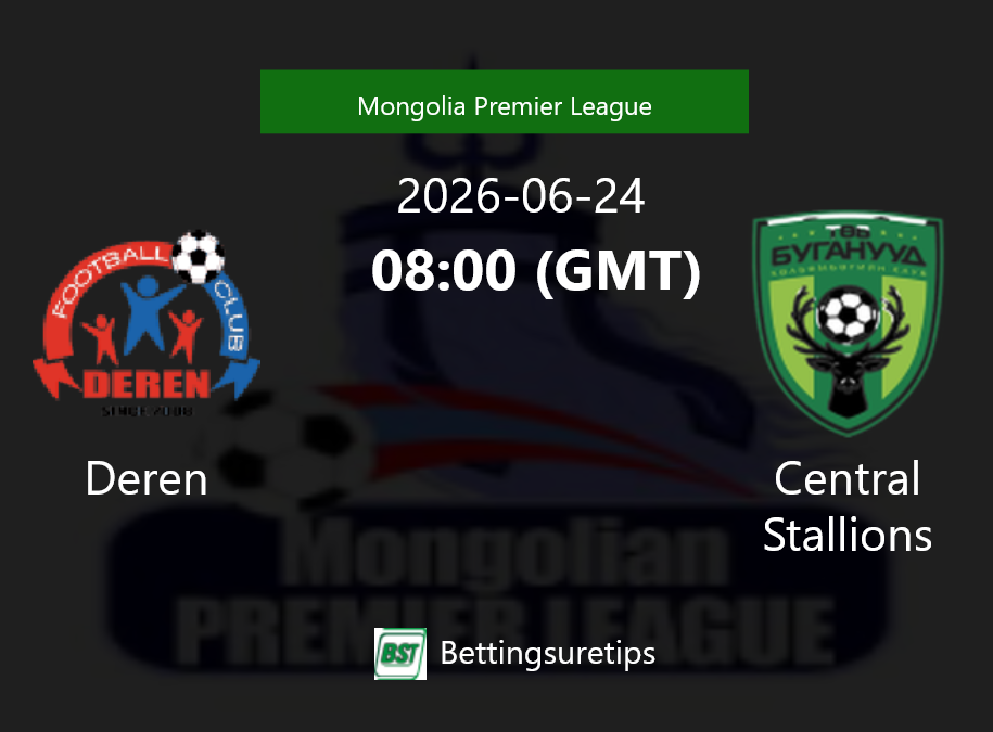 Deren vs Central Stallions Prediction Betting Tips & Correct Score