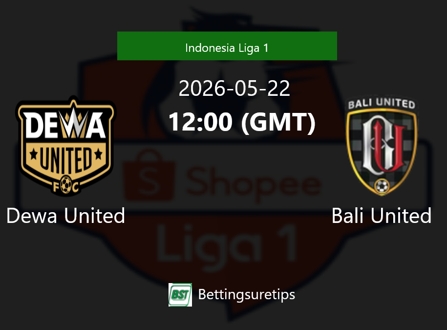 Dewa United vs Bali United Prediction Betting Tips & Correct Score
