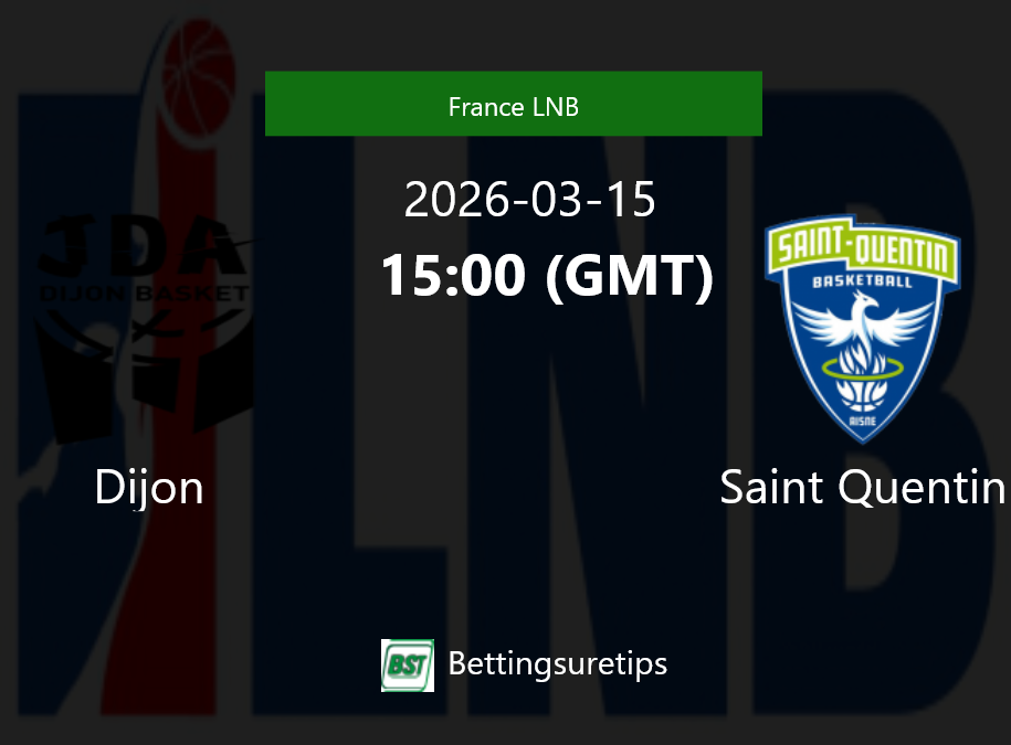 Dijon vs Saint Quentin Prediction and Pick - France LNB