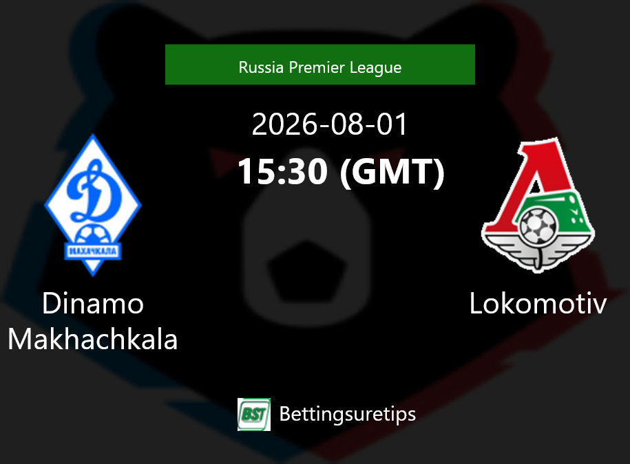 Dinamo Makhachkala vs Lokomotiv Prediction Betting Tips & Correct Score