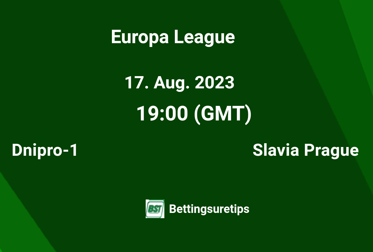 Slavia Prague vs Dnipro-1 Predictions, Tips & Match Preview