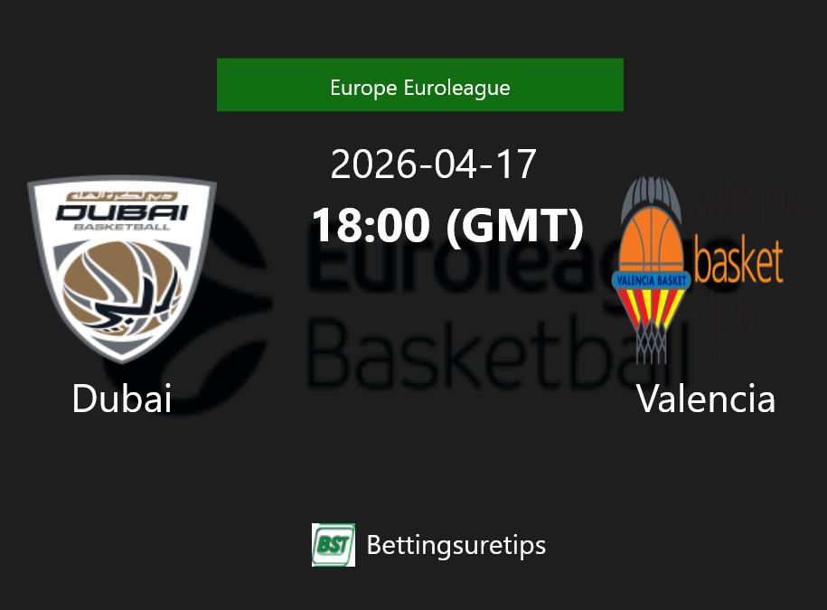 Dubai vs Valencia Prediction and Pick - Europe Euroleague