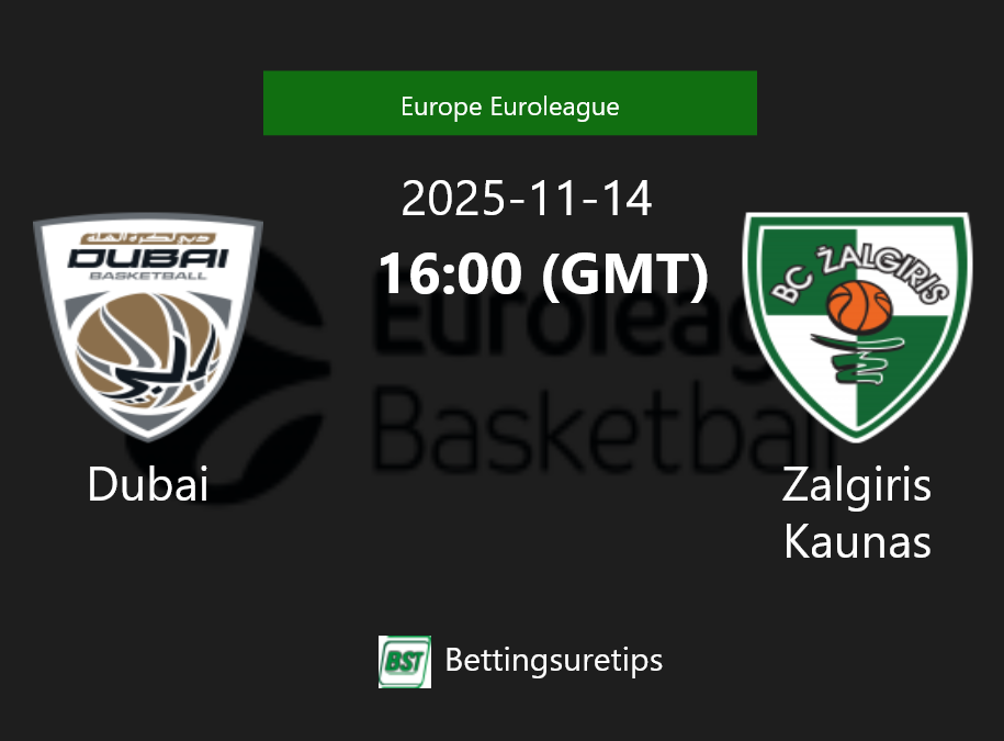 Dubai vs Zalgiris Kaunas Prediction and Pick - Europe Euroleague