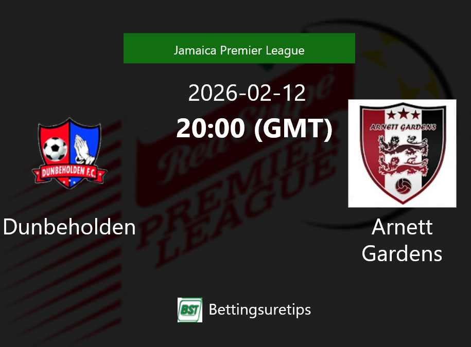 Dunbeholden vs Arnett Gardens Prediction Betting Tips & Correct Score