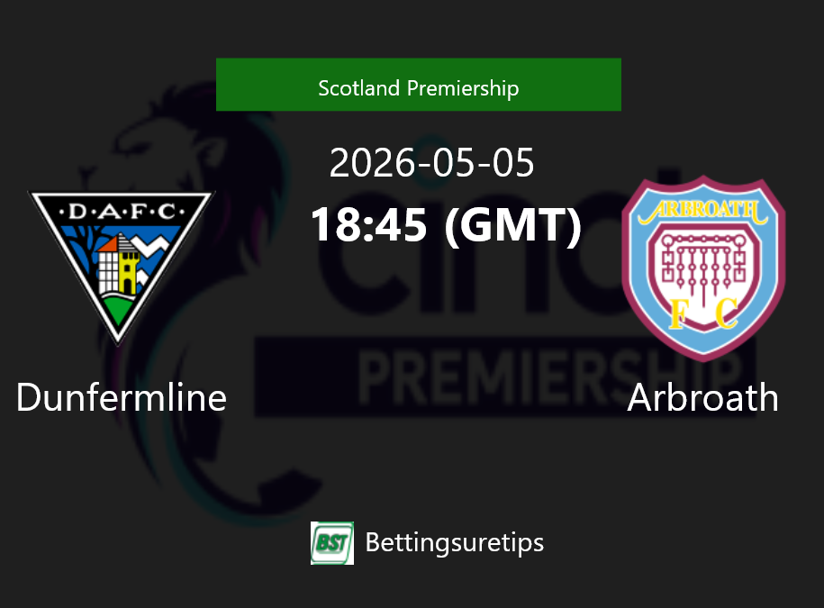 Dunfermline vs Arbroath Prediction Betting Tips & Correct Score