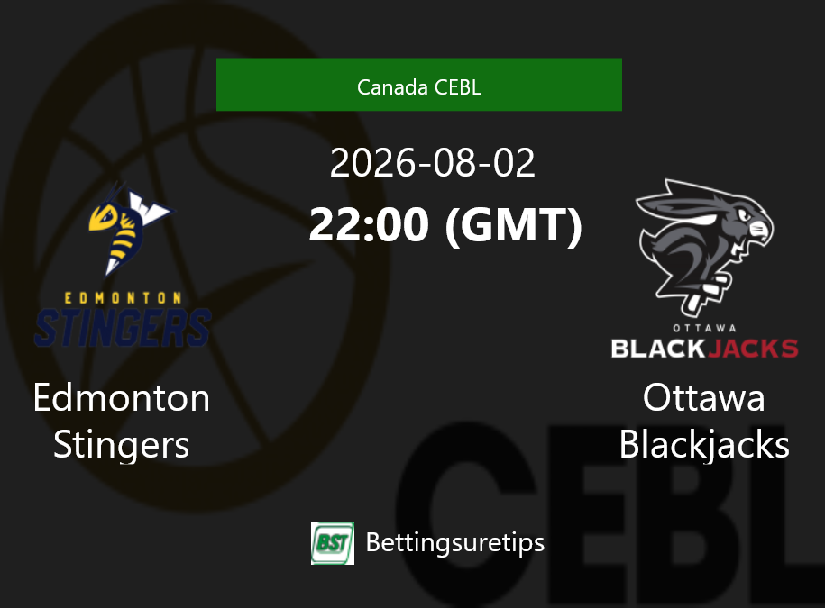 Edmonton Stingers vs Ottawa Blackjacks Prediction and Pick - Canada CEBL