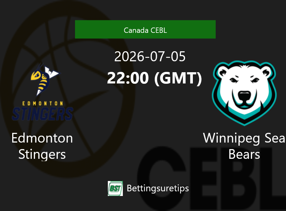 Edmonton Stingers vs Winnipeg Sea Bears Prediction and Pick - Canada CEBL