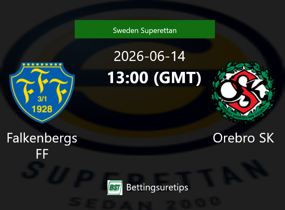 Falkenbergs FF vs Orebro SK Prediction Betting Tips & Correct Score