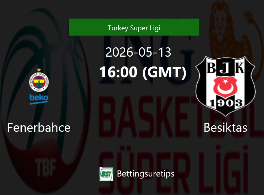 Fenerbahce vs Besiktas Prediction and Pick - Turkey Super Ligi