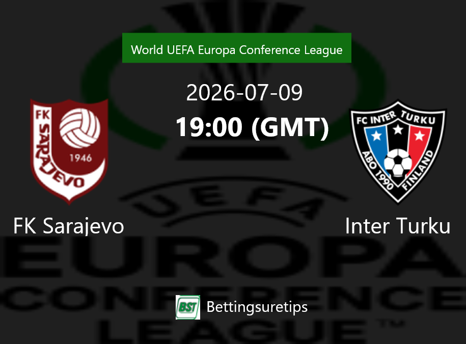 FK Sarajevo vs Inter Turku Prediction Betting Tips & Correct Score