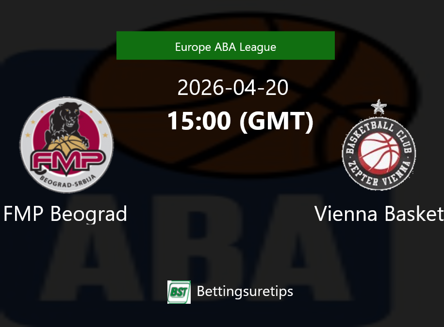 FMP Beograd vs Vienna Basket Prediction and Pick - Europe ABA League