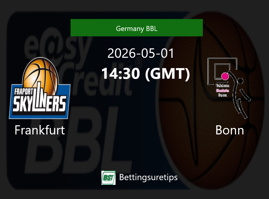 Frankfurt vs Bonn Prediction and Pick - Germany BBL