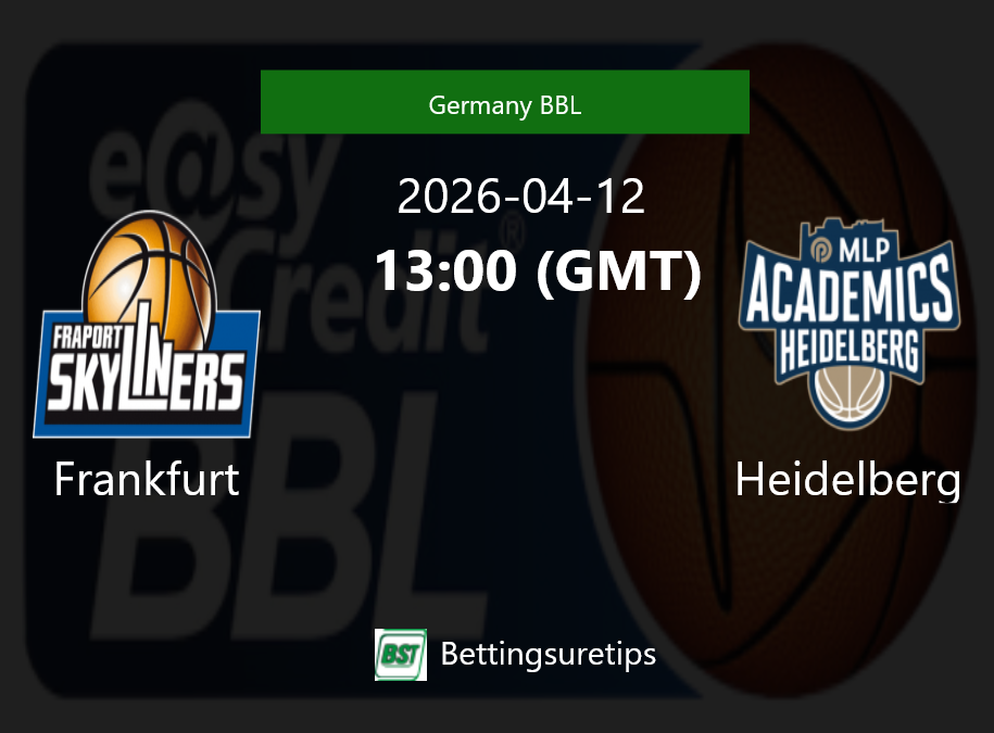 Frankfurt vs Heidelberg Prediction and Pick - Germany BBL