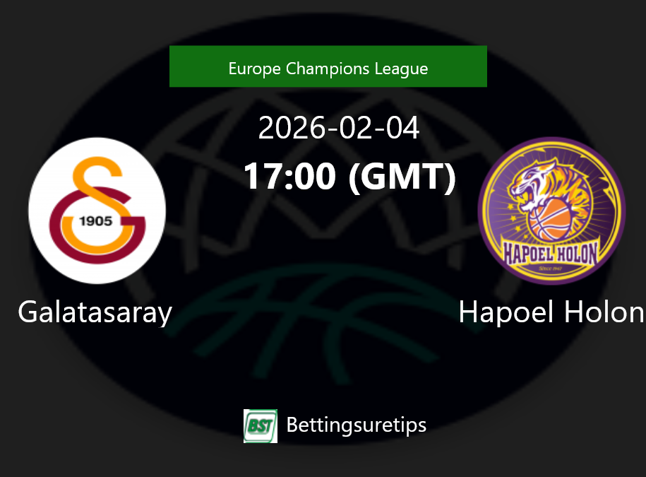 Galatasaray vs Hapoel Holon Prediction and Pick - Europe Champions League