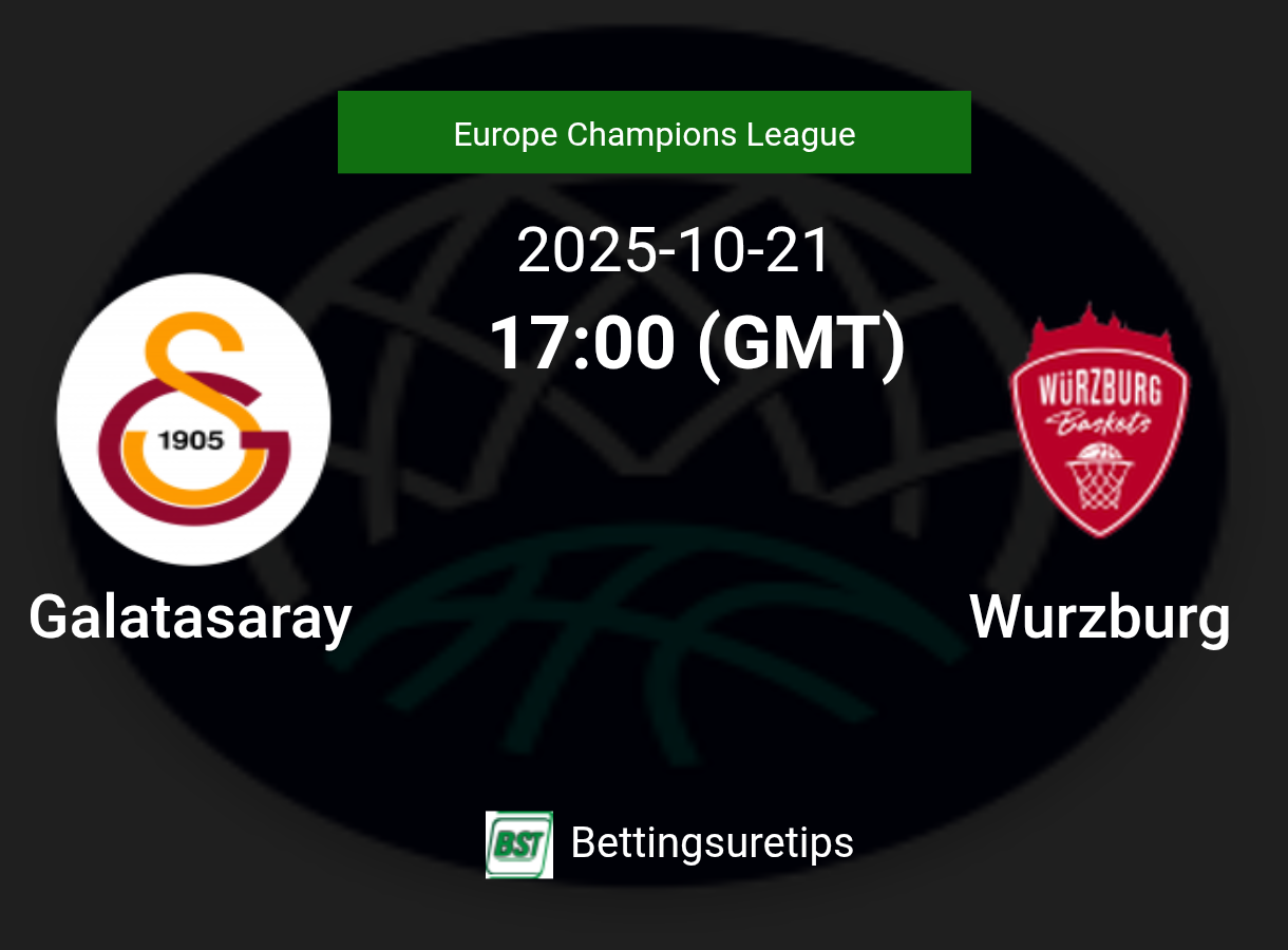 Galatasaray vs Wurzburg Prediction and Pick - Europe Champions League