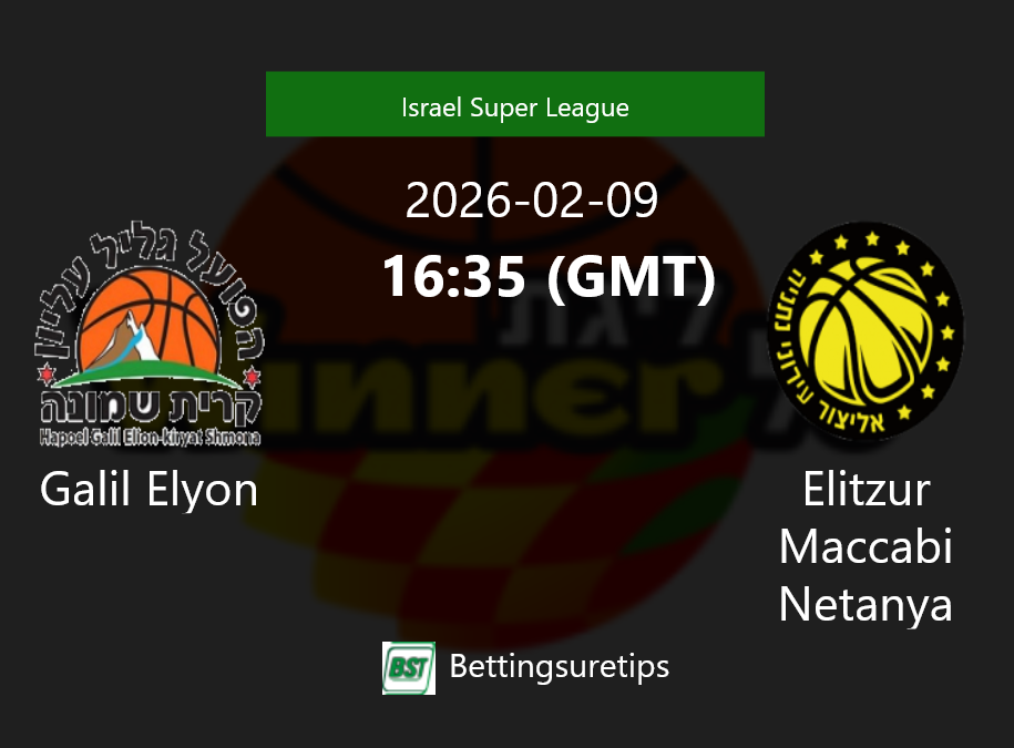 Galil Elyon vs Elitzur Maccabi Netanya Prediction and Pick - Israel Super League